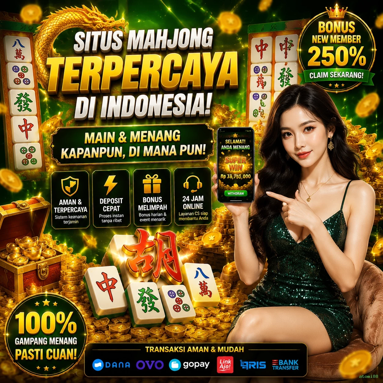 Ulasan Fitur Terbaik yang Ditawarkan atomi88