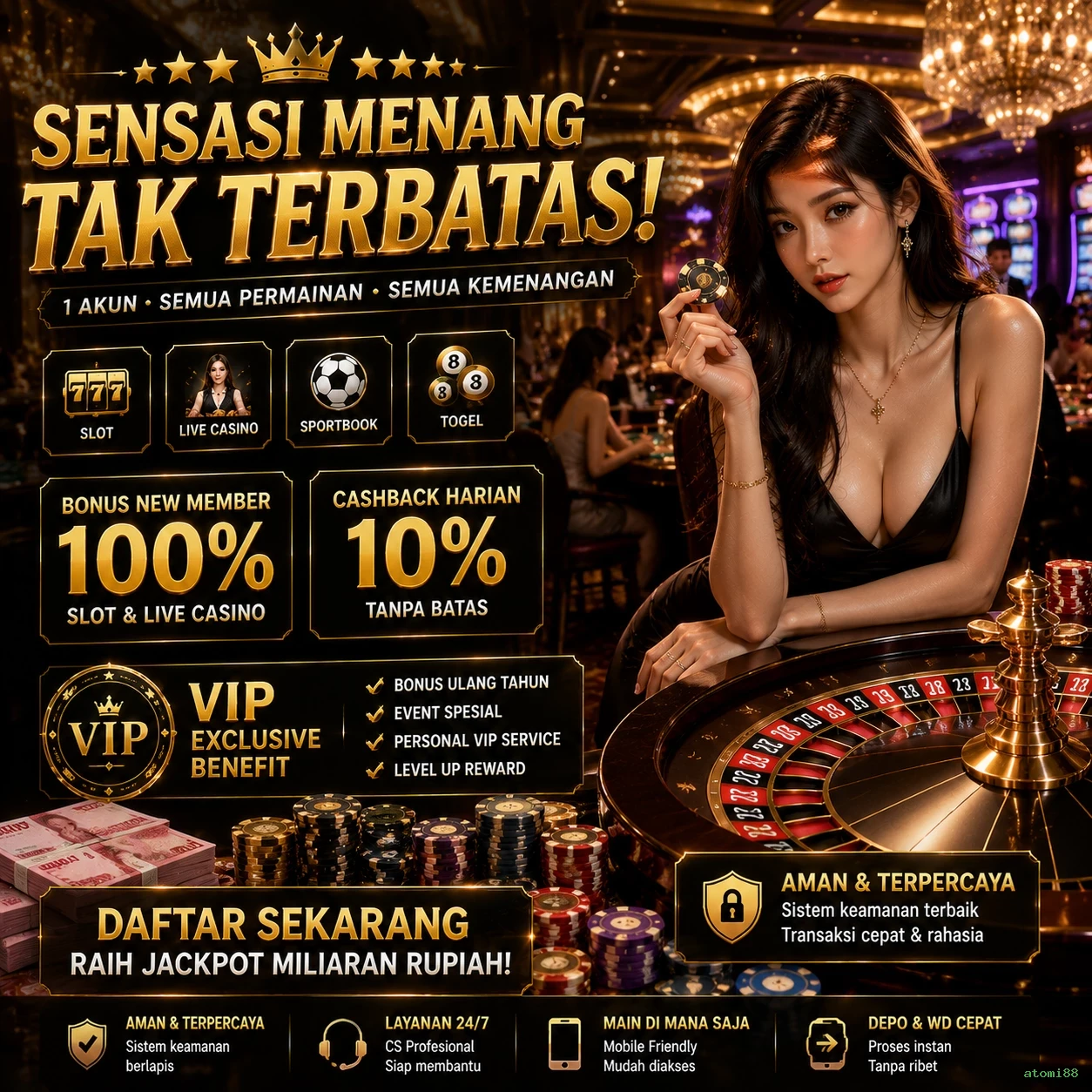 Mengungkap Ragam Permainan di atomi88